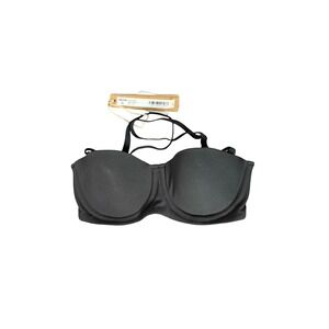 SKIMS Black Strapless Convertible Bra
